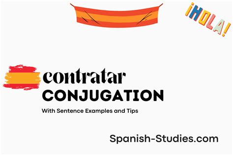 contratar conjugation|contratar conjugation en español.